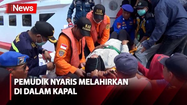 Rasakan Kontraksi di Atas KM Ekspres Bahari, Pemudik Dievakuasi ke RSUD Kendari