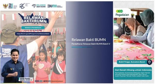 Pegadaian TJSL Relawan Bakti BUMN Batch V. (Foto: dok Pegadaian)
