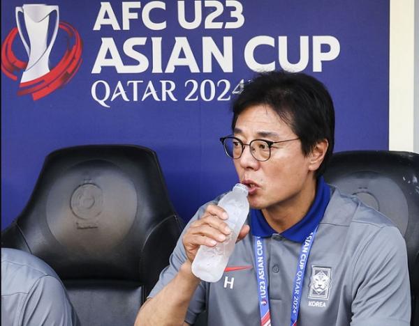 Pelatih Timnas Korea Selatan U-23, Hwang Sun-hong. (Foto: Newsis)