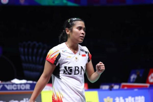 Tunggal putri Indonesia, Gregoria Mariska Tunjung. (Foto: PBSI)