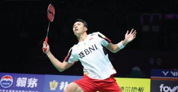 Jonatan Christie Tunggal putra Indonesia, Jojo Christie menang 17-21, 21-17, dan 21-10 atas utusan Korea Selatan Cho Geonyeop pada perempat final Thomas Cup 2024 (Foto: PBSI)