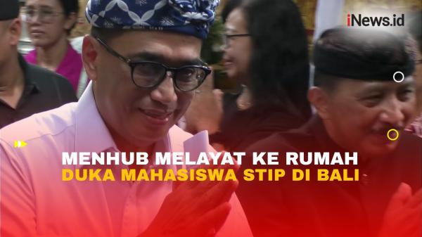 Menteri Perhubungan Budi Karya Sumadi Melayat ke Rumah Duka Mahasiswa STIP