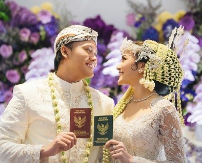 Akad Nikah Mahalini 1