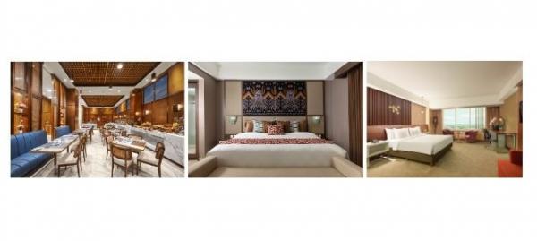 Kamar Hotel Alana Kiri ke Kanan: Restoran Ken Dedes di The Alana Malang, Deluxe Room di The Alana Malioboro, dan Suite Room di The Alana Yogyakarta. (Foto: dok Archipelago)