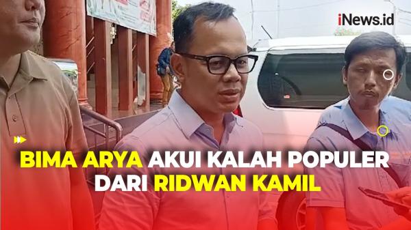 Bima Arya Akui Kalah Populer dari Ridwan Kamil dalam Perebutkan Kursi Bacagub Jabar