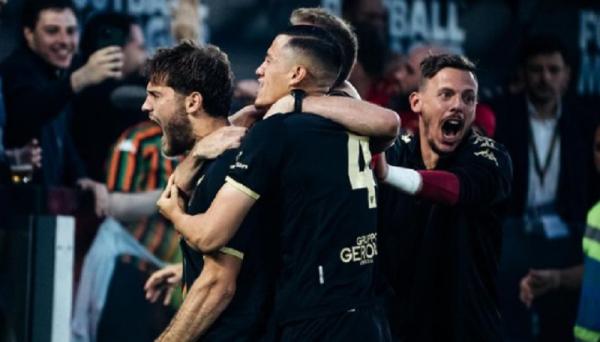Jay Idzes Bek Timnas Indonesia Jay Idzes membawa Venezia ke final playoff Serie B. (Foto: Venezia)