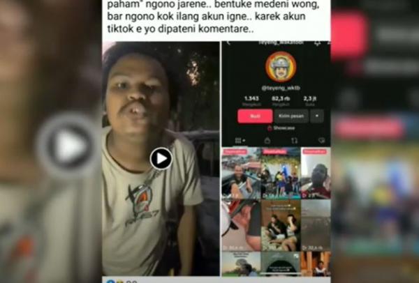Viral selebgram pati Selebgram Pati viral usai mengunggah narasi nernada ancaman pasatewasnya bos rental mobil dikeroyok massa. (Foto: iNews)