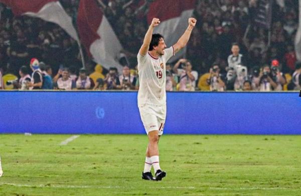 Gelandang Timnas Indonesia, Thom Haye. Gelandang Timnas Indonesia, Thom Haye. (Foto: MPI/Aldhi Chandra)