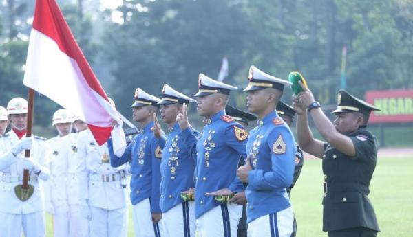 Sermatutar I Made Aditya Wahyu Palguna meraih Adhi Makayasa Akmil. (Foto Dispenad).