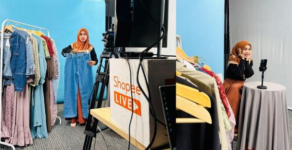 Ria Ricis Shopee Live (Foto: dok Istimewa)