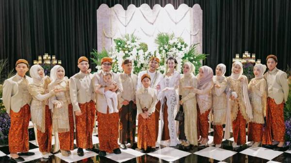 Gen Halilintar hadir lengkap di pernikahan Thariq dan Aaliyah