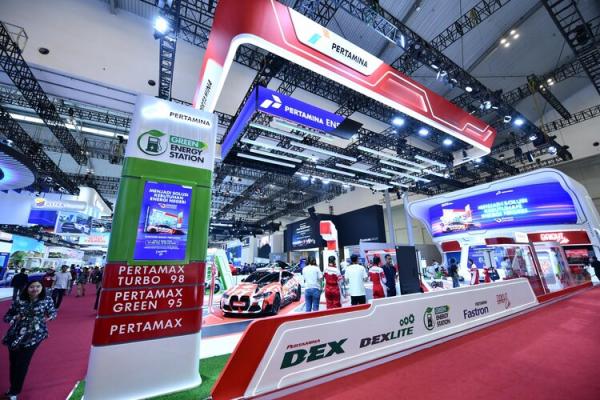Booth Pertamina di GIIAS 2024. (Foto: dok Pertamina)