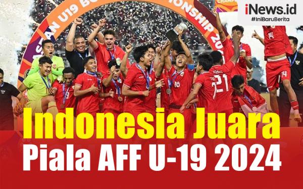 Infografis Timnas Indonesia U-19 Juara Piala AFF U-19 2024