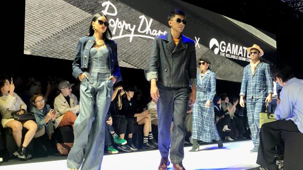 Koleksi denim Poppy Dharsono