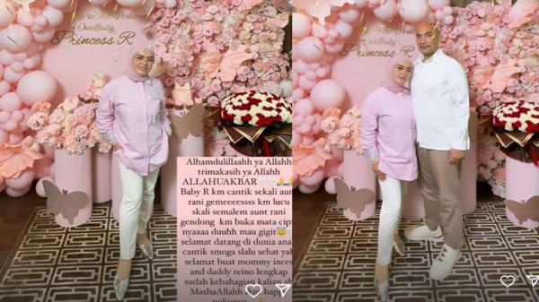Aisyahrani jenguk Baby R, anak Syahrini dan Reino Barack