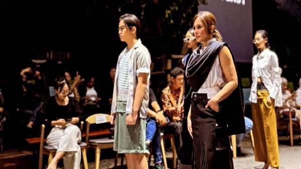 Marco Wibowo catwalk perdana di JF3 Marco Wibowo catwalk perdana di JF3