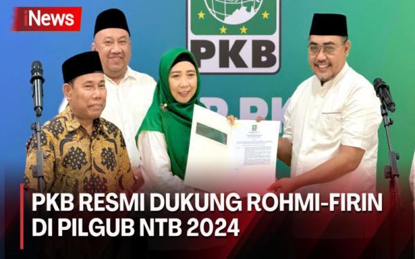 Kuasai Berbagai Hasil Survei, PKB Resmi Dukung Rohmi-Firin di Pilgub NTB 2024 