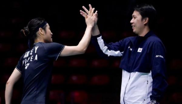 Tunggal putri Korea Selatan An Se Young meraih medali emas Olimpiade Paris 2024. Ternyata ada peran pelatih Indonesia. (Foto: badthai.official)