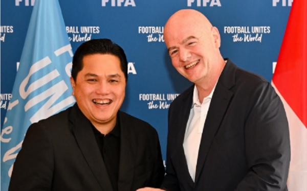 Alasan Erick Thohir Dukung Penjualan Hak Komersial Piala Dunia, Demi Sepak Bola Indonesia
