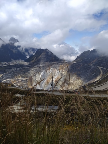 Tambang Garsberg di Papua. (Foto: iNews.id/Zen Teguh)