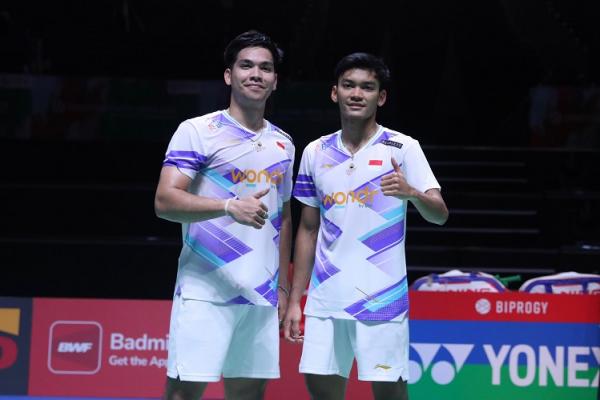 Ganda putra Indonesia, Muhammad Shohibul Fikri/Daniel Martin. (Foto: PBSI)