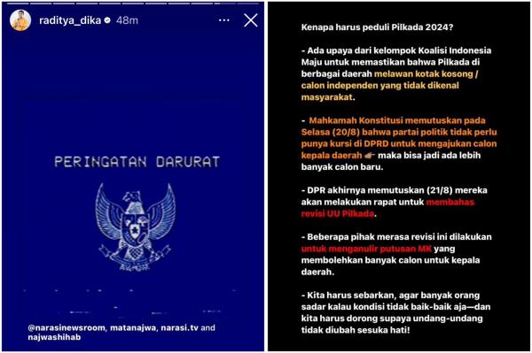 Raditya Dika Peringatan Darurat Raditya Dika Peringatan Darurat