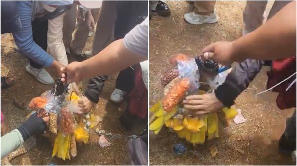 Viral pedagang asongan di aksi demo Viral pedagang asongan di aksi demo depan gedung DPR