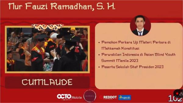 Sosok Nur Fauzi Ramadhan yang viral Sosok Nur Fauzi Ramadhan yang viral