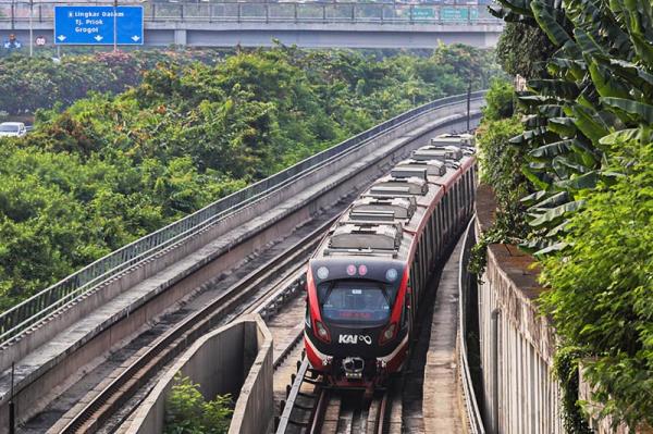 LRT Jabodebek. (Foto: MNC Portal)