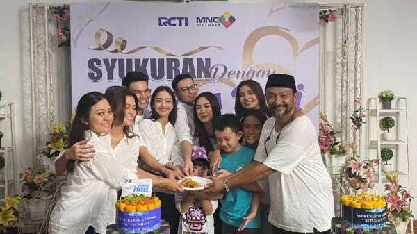 Sinetron RCTI Syukuran episode ke-50 sinetron Setulus Hati