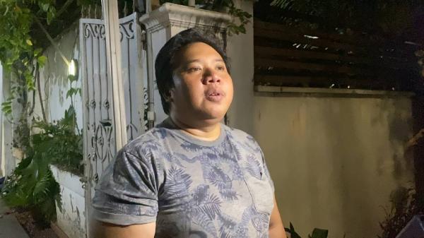 Adik kandung Puput Novel, Baginda Jaya. (Foto: iNews.id/Wiwie Heryani)