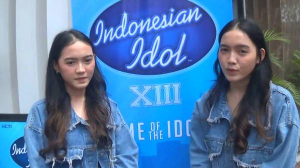 Peserta kembar di Audisi Indonesian Idol Peserta kembar di Audisi Indonesian Idol Yogyakarta.