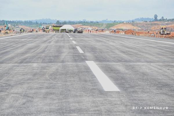 Bandara IKN 2 Penampakan Bandara IKN. (Foto: BKIP Kemenhub)