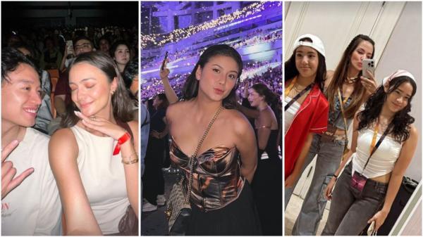 Artis nonton konser bruno mars