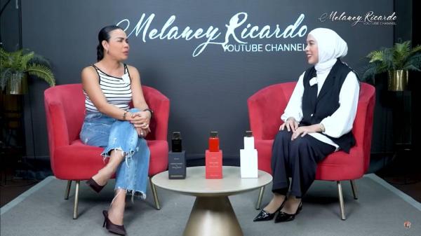 Melaney Ricardo bersama Fitrop