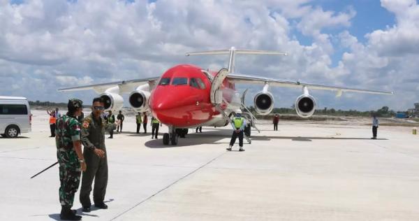 Pesawat RJ-85 Pesawat Kepresidenan, RJ-85/PK-PJJ (Foto: tni-au.mil.id)