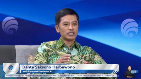 Wamenkes Dante Wamenkes Dante ungkap kondisi dokter spesialis Indonesia yang belum merata di Indonesia. (Foto: Youtube)