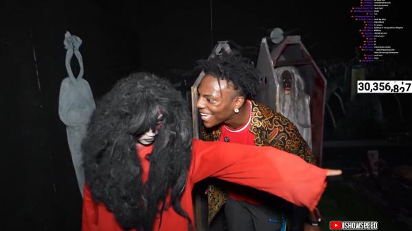 IShowSpeed masuk rumah hantu IShowSpeed masuk rumah hantu