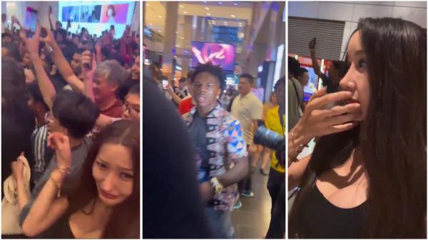 pertemuan Lucinta dan iShowSpeed Momen pertemuan Lucinta Luna dengan iShowSpeed di salah satu mal di Malaysia yang viral di media sosial. (Foto: TikTok/lucintaluna12)