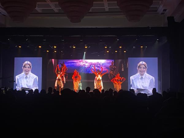 Najwa Shihab di AKI 2024 Najwa Shihab hadir di Anugerah Kebudayaan Indonesia 2024. (Foto: iNews.id/Nurul Amanah)