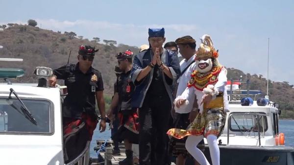 Sandiaga Uno jajal paket wisata Sandiaga Uno jajal paket wisata Triple B. (Foto: Pande Wismaya)