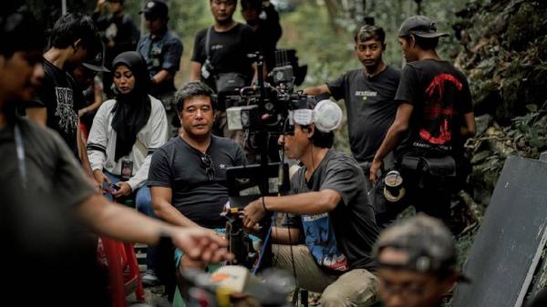 Proses syuting film anak kunti Proses syuting film Anak Kunti yang akan tayang di bioskop Indonesia. (Foto: Istimewa)