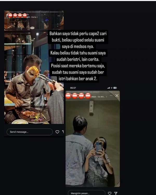 Pernyataan Ci Loorin Pernyataan Ci Loorin di Instagram. (Foto: Instagram)
