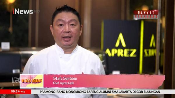 Food diary: Aprez Food Diary: Aprez Cafe di SCBD Jakarta. (Foto: iNews TV)