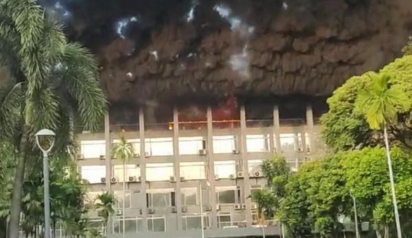 Gedung Badan Keamanan Laut (Bakamla) RI di Jalan Pegangsaan Timur, Jakarta Pusat pada Minggu (29/9/2024). (Foto MPI).