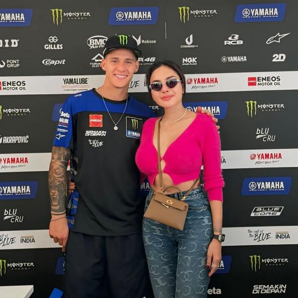Nikita dan Fabio Nikita dan Fabio di Mandalika. (Foto: Instagram)