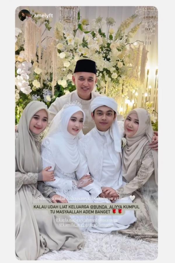 Ibunda Syifa Momen pernikahan Gus Zizan dan Syifa