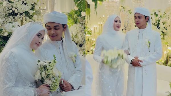 Pernikahan Zizan 2 Momen pernikahan Gus Zizan dan Farah Kamila Asy Syifa. (Foto: Instagram)