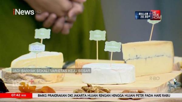 Dubes Prancis 3 Jenis-jenis keju Prancis yang cukup populer. (Foto: iNews TV)