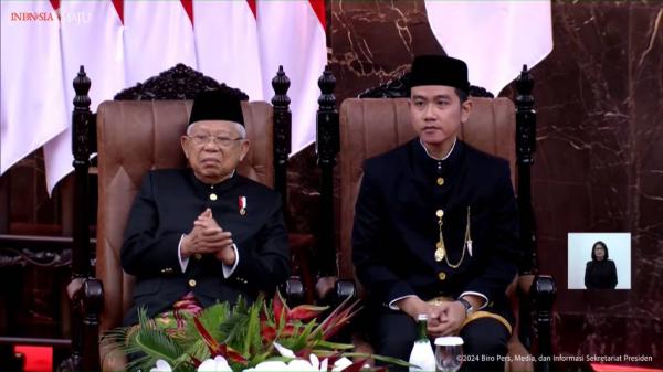 Gibran Rakabuming Raka Gibran Rakabuming Raka (kanan). (Foto: Youtube/Sekretariat Presiden)